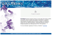 Desktop Screenshot of ecobionics.net